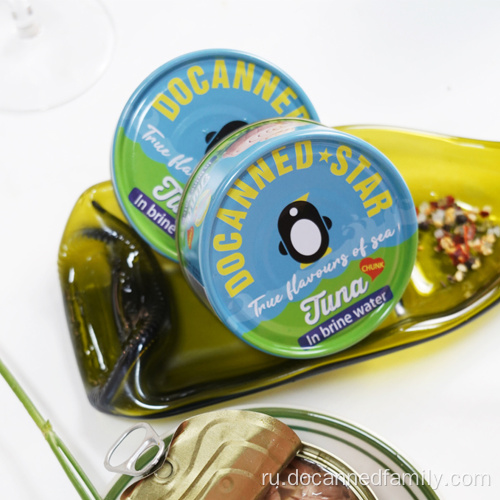 Здоровье консервированные измельченные тунца в растительном масле
